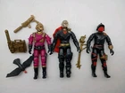 Vintage Hasbro G.I. JOE ARAH Iron Grenadiers LOT Complete Figures Destro Voltar