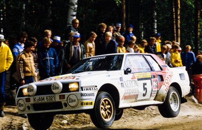 Bjorn Waldegard Claes Bilstam Toyota Celica Rally Finland August 2- Old Photo 1
