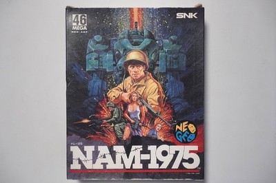 SNK Neo Geo AES NAM-1975 boxed Japan game US Seller Authentic