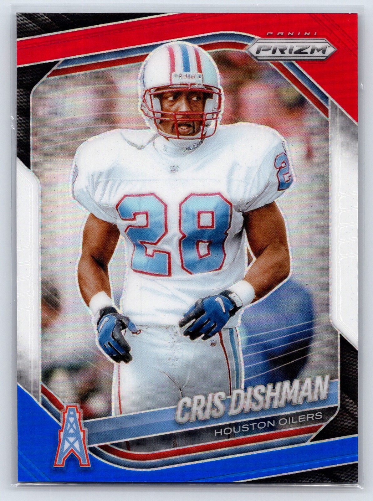 2025 Panini Prizm #229 Cris Dishman Red White and Blue