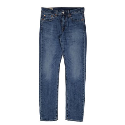 LEVIS 502 Jeans Regular Taper Fit Blue Denim Trousers Mens Premium Tapered W28