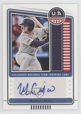 2023 Panini USA Baseball Stars & Stripes Michael Carico (Blue Ink) Auto sc8