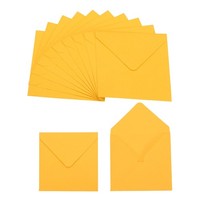 10X10Cm GeschenkkartenumschläGe 25 StüCk Gold Quadratisch