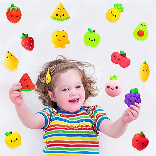 fruit mochi squishies