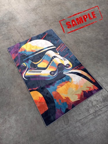 Star Wars Rugs,Starwars,Starwars Patterned Rug,Star wars floor Rug,Kids Room Rug - Picture 6 of 10