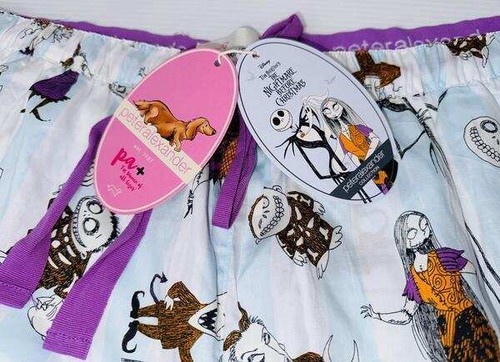 NWT PETER ALEXANDER LADIES NIGHTMARE BEFORE CHRISTMAS SHORTS SIZE 3+ / AU.24-26 - Picture 4 of 8