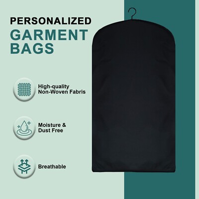 42" Inches 100% Cotton Wedding Dress & Coat Garment Bag for Style and  Protection | eBay