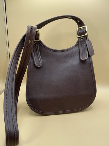 Vintage RARE COACH Faith Oliver Legrone LEGACY Mahogany Purse Bag LEATHER 9949