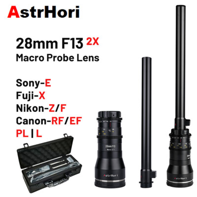 AstrHori 28mm F13 2X Macro Probe Lens for Canon RF/EF Nikon AstrHori 28mm F13 2X Macro Probe Lens for Canon RF/EF Nikon