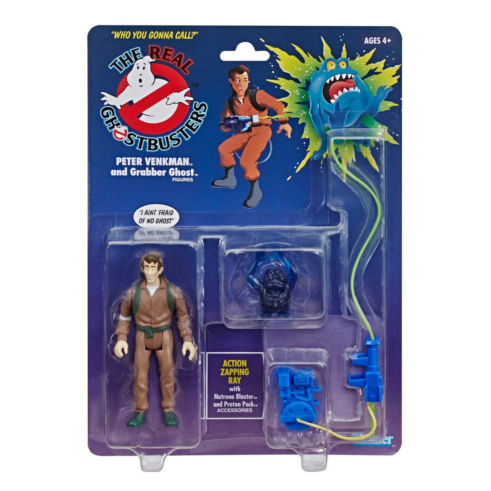 Figurine Hasbro Ghostbusters Peter Venkman et Fantôme E9782 pour collectionneur