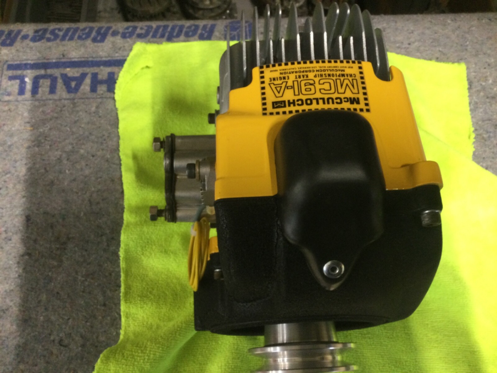 Mcculloch Mc91A, Vintage Kart Engine, McCulloch Engine, vintage go