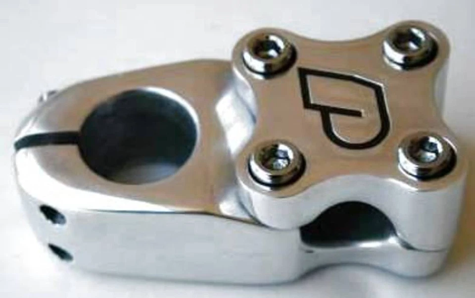 Nuevo de Lote Antiguo Powerlite 1 1/8" Sin Rosca Bmx Carrera Vástago CNC Mecanizado Pulido Foto 4 de 4