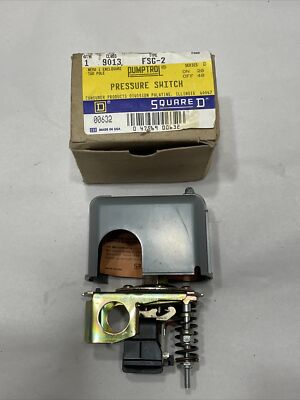 Square D Pumptrol 20 - 40 psi 2 Pole Pressure Switch Model: FSG-2 Series B