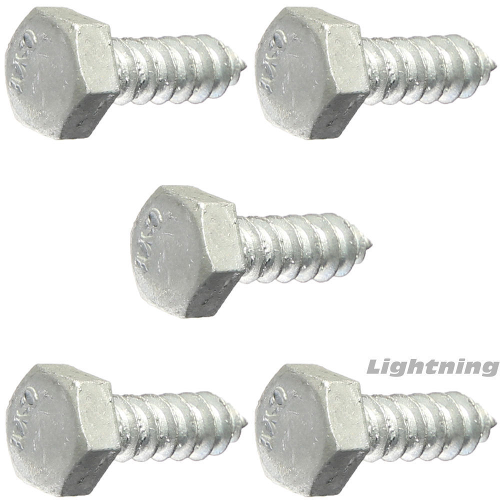 Lag Bolt Screw Hot Dipped Galvanized A307 Alloy Steel 1/2 x 5-1/2