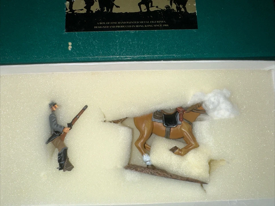 Figuras Frontline Toy Soldiers R.C.12 American Civil War Confederate escala 1/32 - Imagem 2 de 4