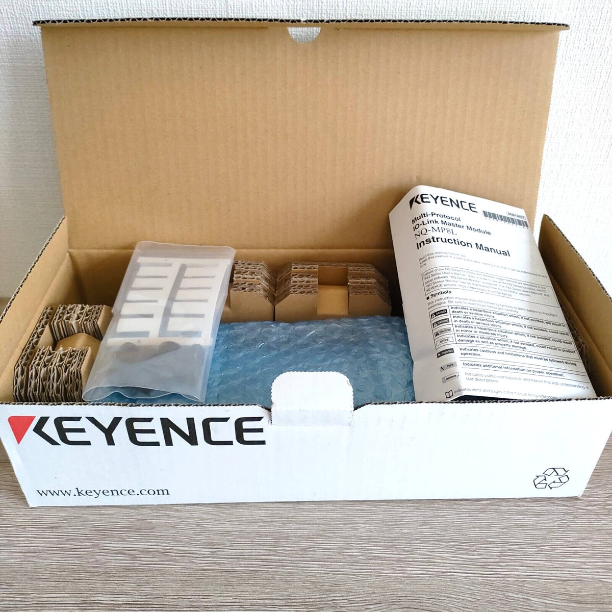 Keyence NQ-MP8L Multi-protocol Compatible IO-Link Master Keyence NQ-MP8L Multi-protocol Compatible IO-Link Master