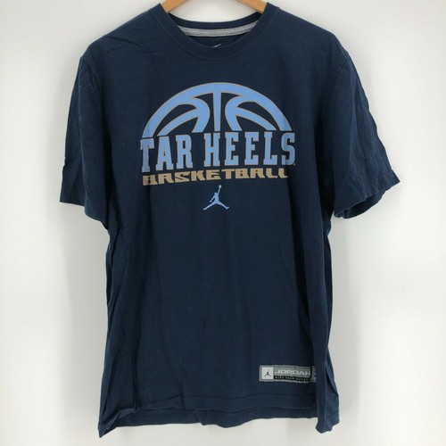 Nike T-Shirt Men's XL Navy Blue UNC Tar 