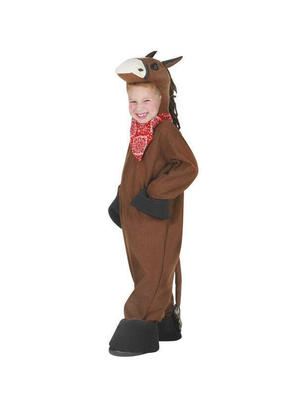 Horse Hat Adult Brown Animal Headpiece Horse Hat Adult Brown Animal Headpiece