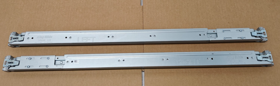dell 2u static rails 2 or 4-post type b4 r510 r540... Dell 2U Static Rail Kit 2CKCH RX9XC PowerEdge R640 R740 R740XD R740XD2 ...