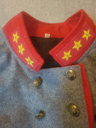 Civil war Double Breasted Frock coat CSA , Artillery Colonel - Picture 2 of 6