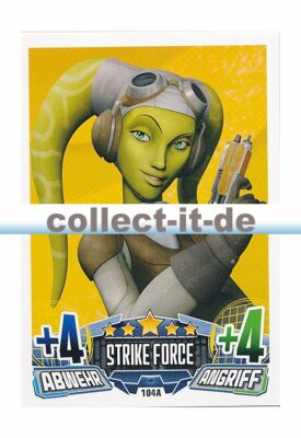 Rebell Attax Serie 1 - 104A - Rebellion - Strike Force Puzzle-Karten