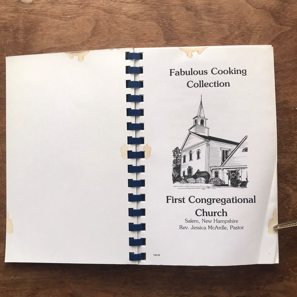 Salem NH First Conregational Church FABULOUS COOKING COLLECTION