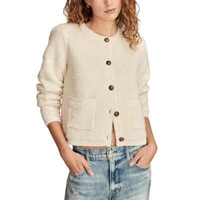 Lucky Brand Women's Sweater Lady Jacket, Loyal Light size  M