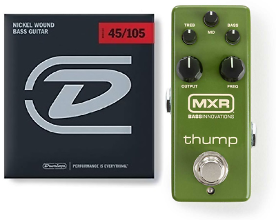 MXR M281 THUMP BASS PREAMP MINI EFFECTS PEDAL ECHOPLEX PREAMP