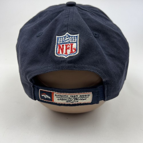 VINTAGE Denver Broncos Hat Cap Strap Back Puma Adjustable Blue Adult Football - Picture 9 of 9