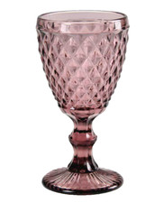 Calice Acqua BICCHIERE GAMBO VINO Cocktail Drink DIAMANTE BRILLANTE 17 CM 260 ML