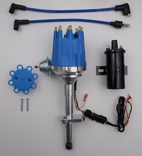 Ford Late Flathead 239 255 49-53 Blue Small Cap Hei Distributor45k Black Coil Ford Late Flathead 239 255 49-53 Blue Small Cap Hei Distributor45k Black Coil