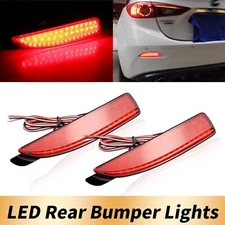 For 2006-2015 Mazda 5 DRL LED Rear Bumper Reflector Turn Signal Stop Brake Light