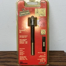 Vermont American 14508 Forstner Bit for Wood 1/2" new in package