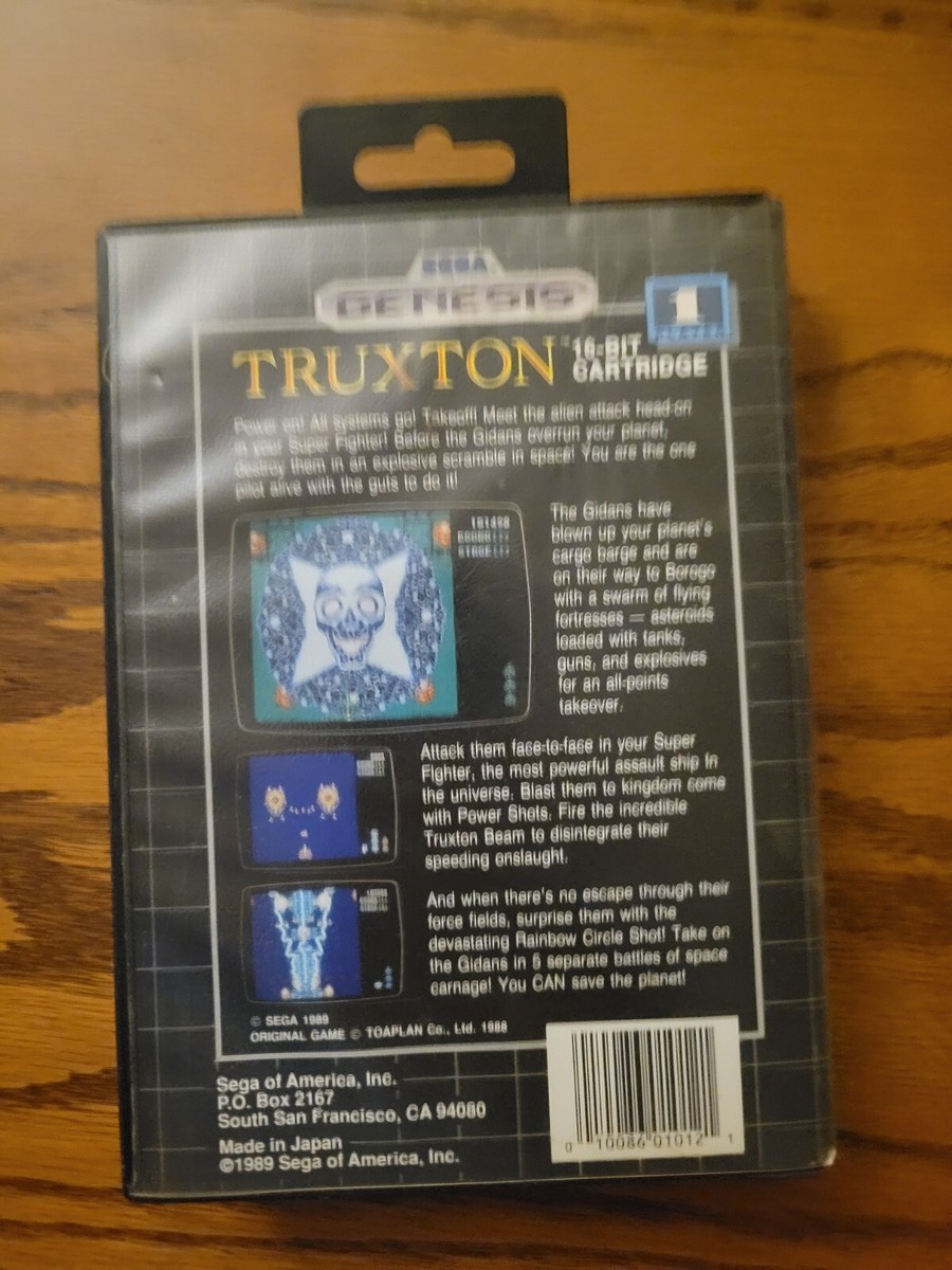 Truxton megadrive - Jeux vidéo