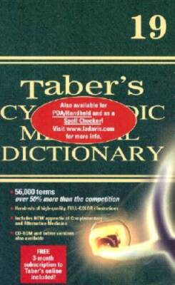 Tabers Cyclopedic Medical Dictionary - Hardcover By Venes, Donald - VERY GOOD