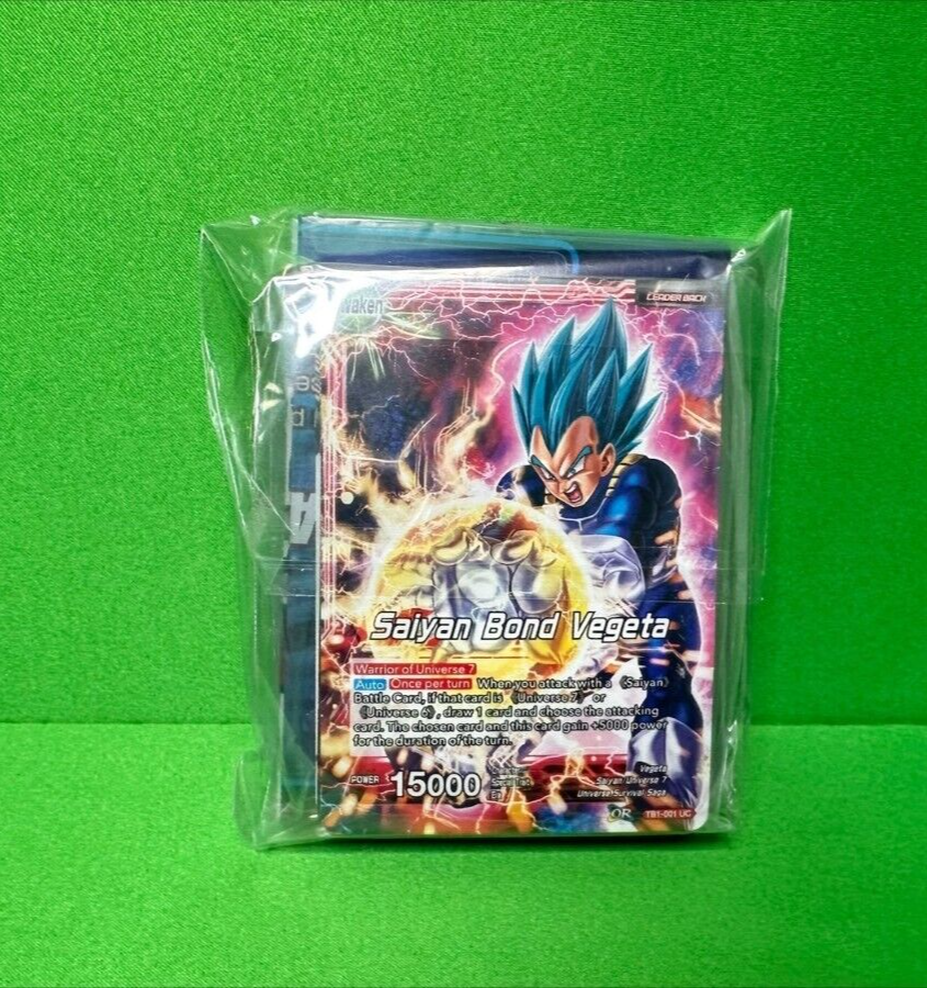 DragonBall Super TCG Demo Deck Saiyan Bond Vegeta DragonBall Super TCG Demo Deck Saiyan Bond Vegeta