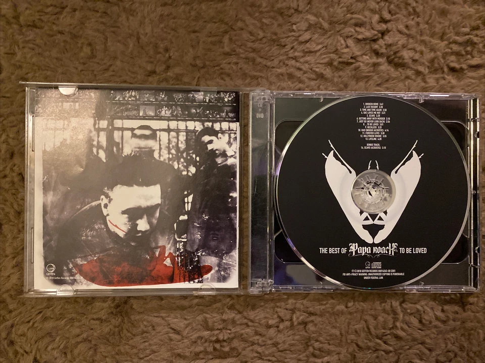 The Best of Papa Roach: To Be Loved by Papa Roach 2 Discs CD Best Buy DVD OOP - Image 2 of 4