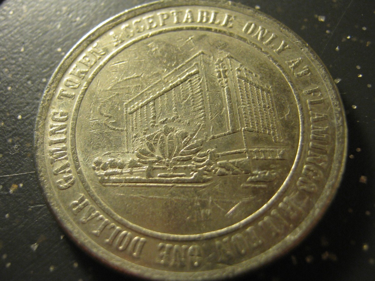 1988 Vintage Flamingo Hilton Laughlin Nevada $1 Token Coin