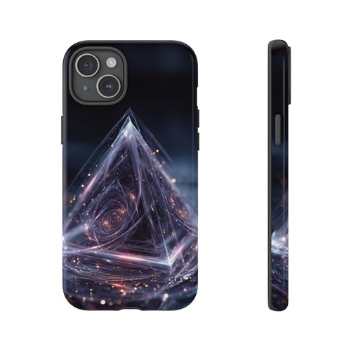 Fractal Purple Pyramid Phone Case for iPhone, Samsung Galaxy, Pixel - 第 52/256 張圖片