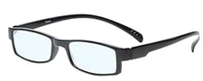 Calabria 762 Neck Hanging Design Blue Light Blocking Reading Glasses +2.75 Black