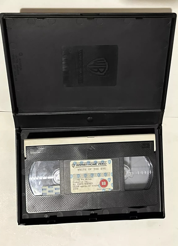 WHITE OF THE EYE {1987 HORROR} ORIGINAL 'WARNER' EMBOSSED EX-RENTAL BIG BOX VHS! - Imagen 5 de 5