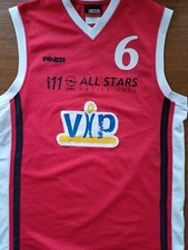 CROATIA ALL STARS GAME HRVATSKA AND1 Vtg Basketball MATCH WORN Jersey size L RRR