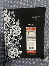 2023-2024 AT-A-GLANCE 11 x 8.5 Lacey Weekly Block Format Pro Appt Book