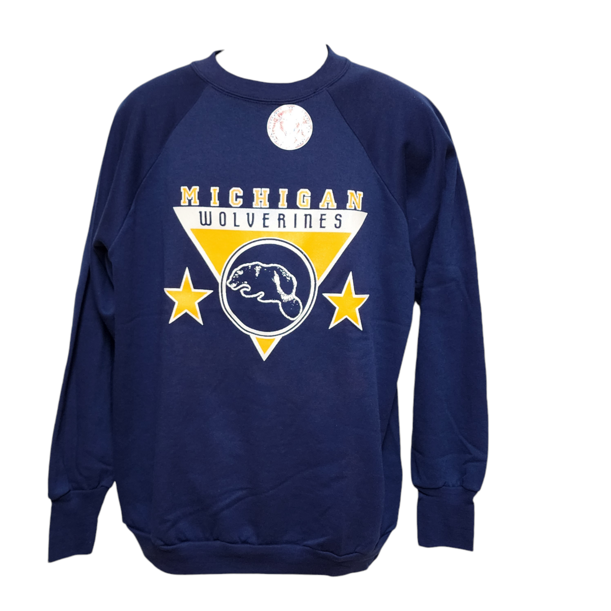 90s ミシガン・ウルヴァリンズ フットボール ジャケット L Vintage 90s Michigan Wolverines Football Leather Bomber Jacket