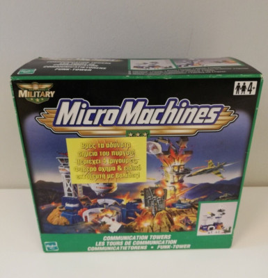 MICRO MACHINES MILITARY Base Wolf Ridge Battleground Galoob Vintage EUR