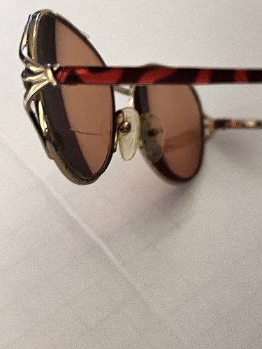 Adolfo 2008 Vintage Eyeglass Sunglass Frames Tortoise Retro 80's 90's 53▢18-130 - Picture 10 of 10