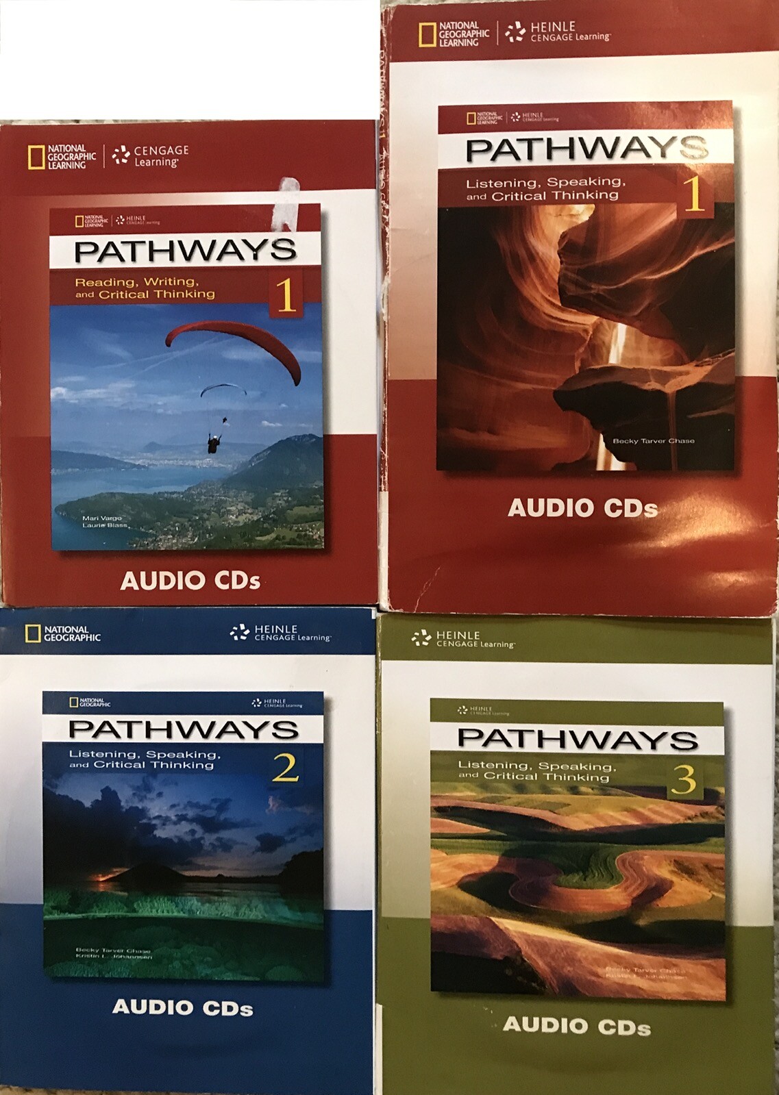 PATHWAYS Audio CDs ☆ Listening, Speaking, & Critical Thinking ☆ Nat ...