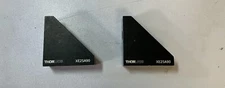 (Lot of 2) THORLABS XE25A90 - Right-Angle Bracket for 25mm Rails, Balck "H3C"