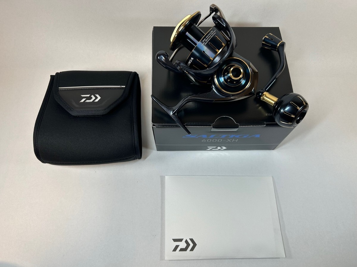 DAIWA 23 Spinning Reel SALTIGA 6000-XH New in Box | eBay