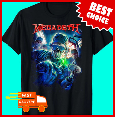 Megadeth Doctor Vic T-Shirt Black All Size